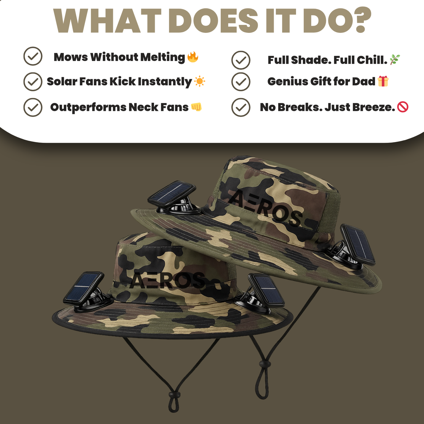 AΞROS CoolCap™ – The Fan-Powered Hat”
